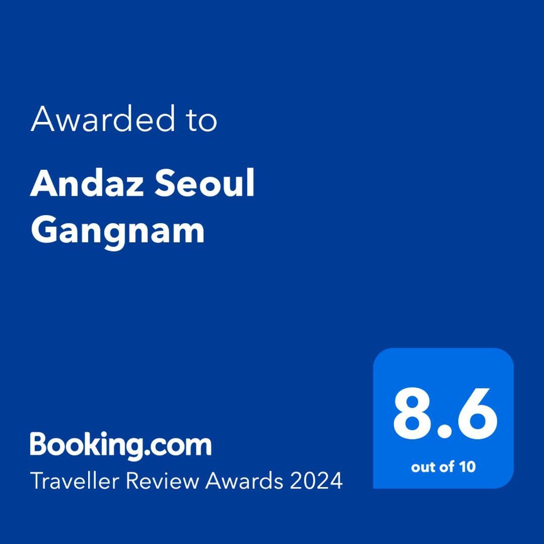 Hotel Andaz Seoul Gangnam Exterior foto